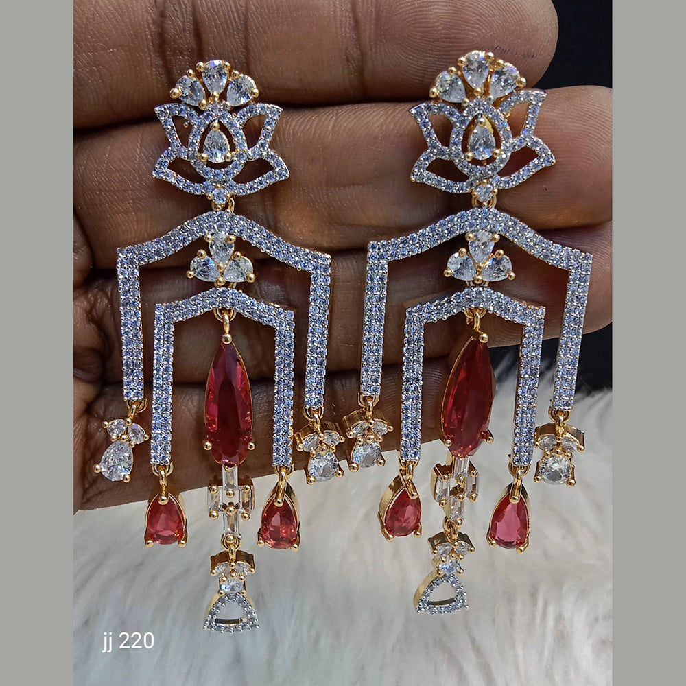 Jain Jewellers Ad Stone Dangler Earrings