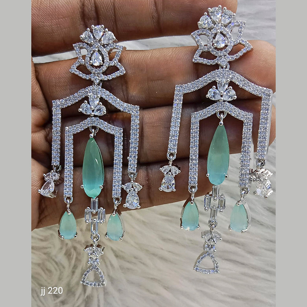 Jain Jewellers Ad Stone Dangler Earrings