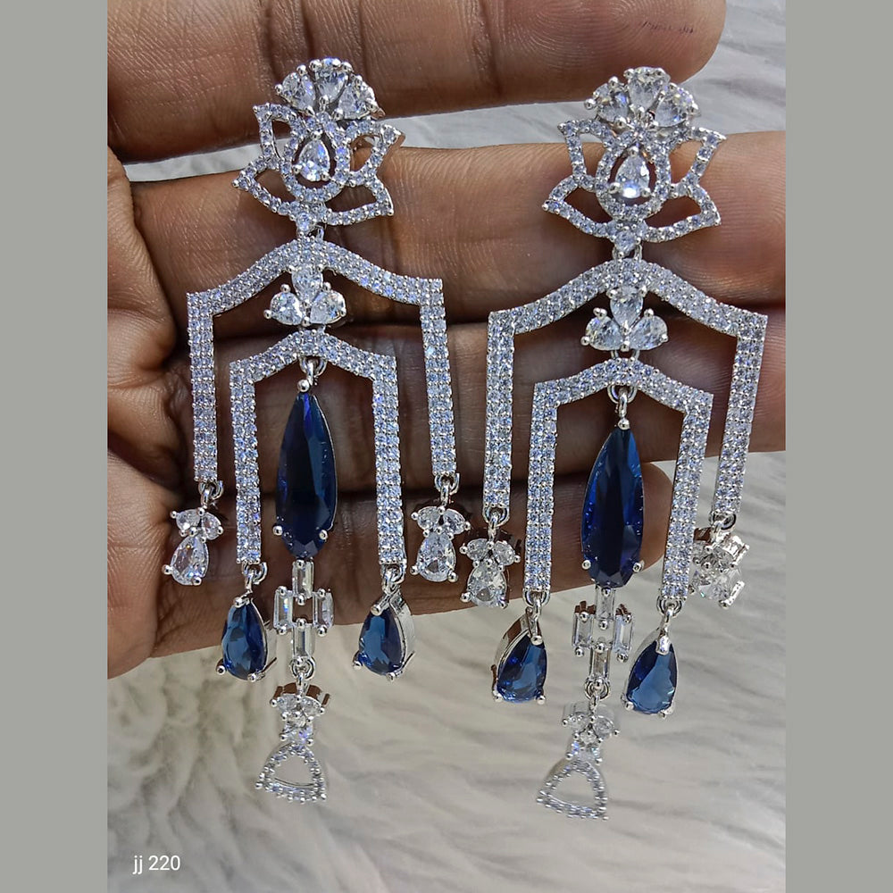 Jain Jewellers Ad Stone Dangler Earrings