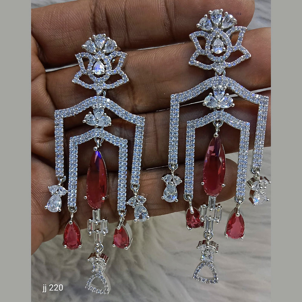 Jain Jewellers Ad Stone Dangler Earrings