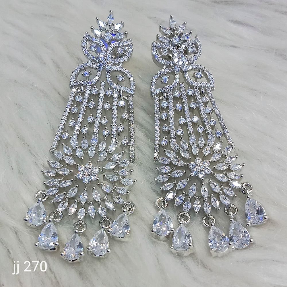 Jain Jewellers Ad Stone Dangler Earrings