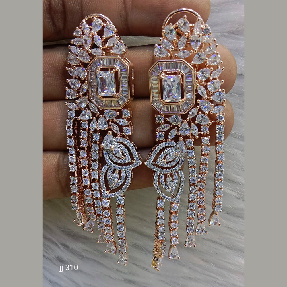 Jain Jewellers Ad Stone Dangler Earrings