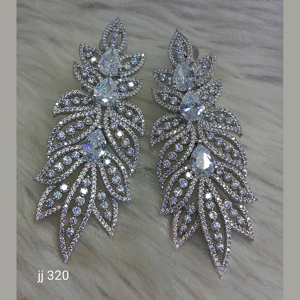 Jain Jewellers Ad Stone Dangler Earrings