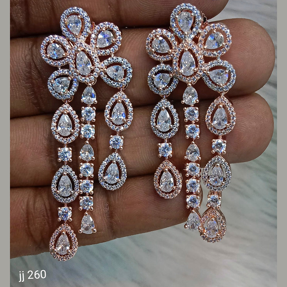 Jain Jewellers Ad Stone Dangler Earrings