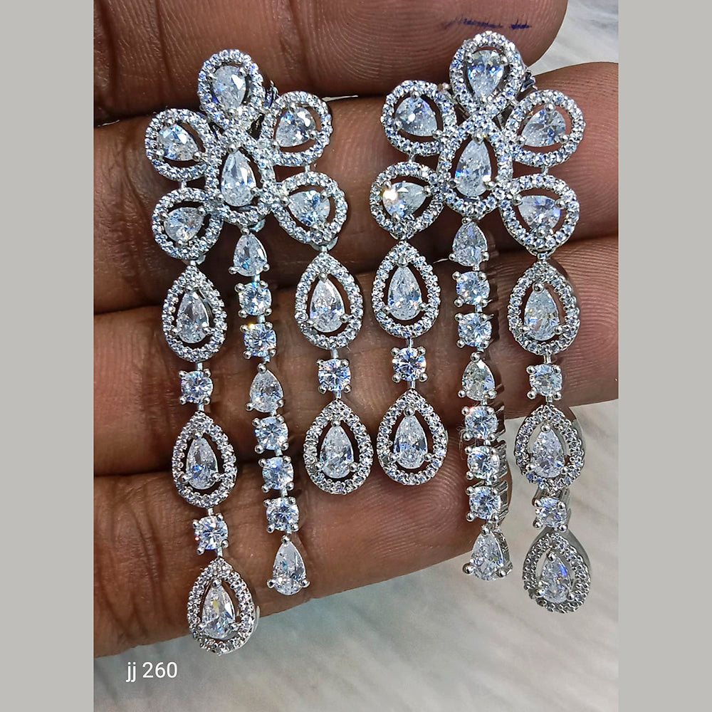 Jain Jewellers Ad Stone Dangler Earrings