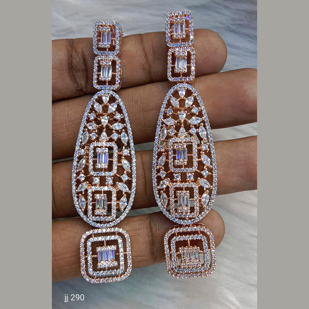 Jain Jewellers Ad Stone Dangler Earrings