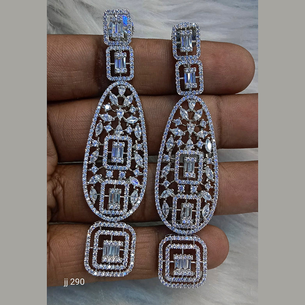 Jain Jewellers Ad Stone Dangler Earrings