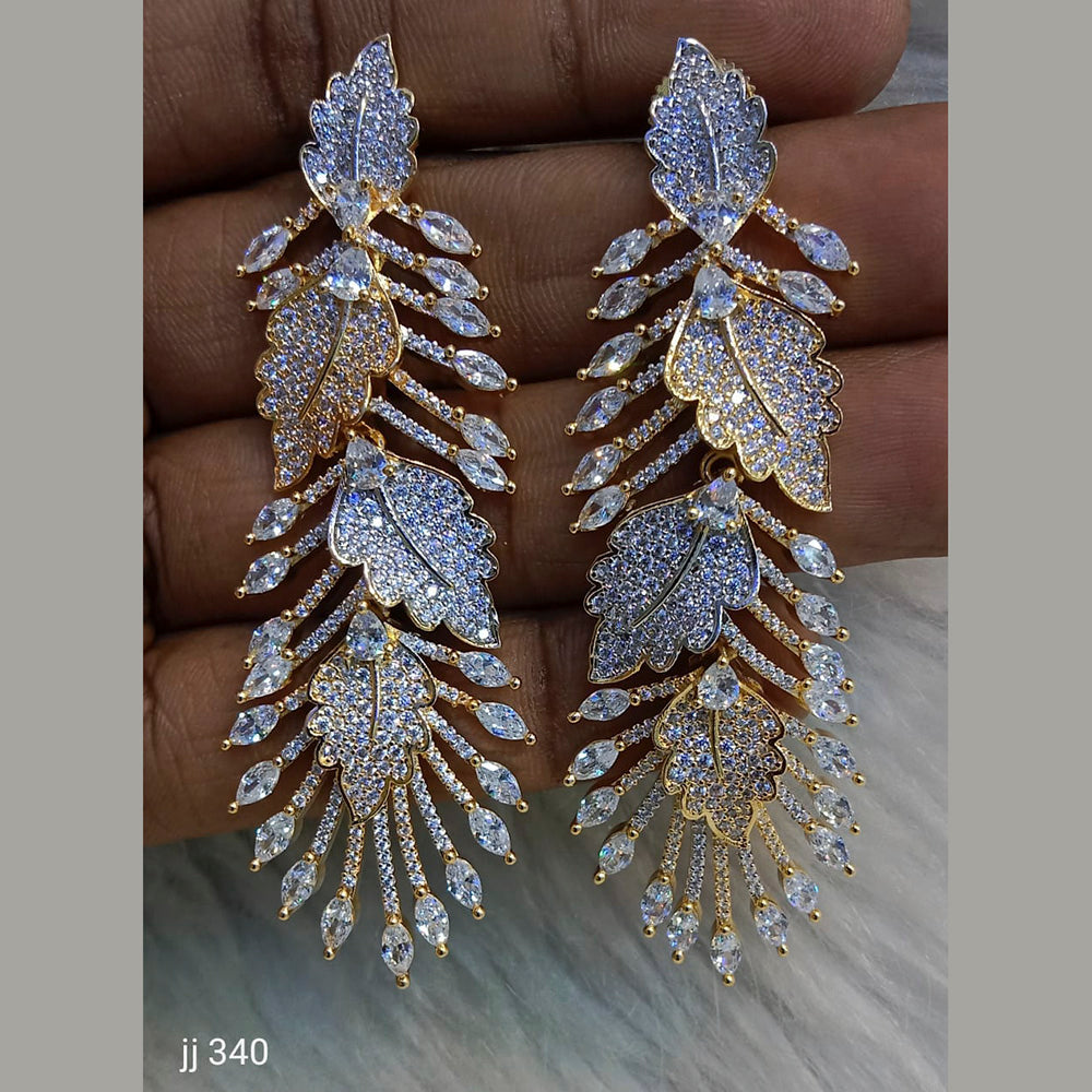 Jain Jewellers Ad Stone Dangler Earrings