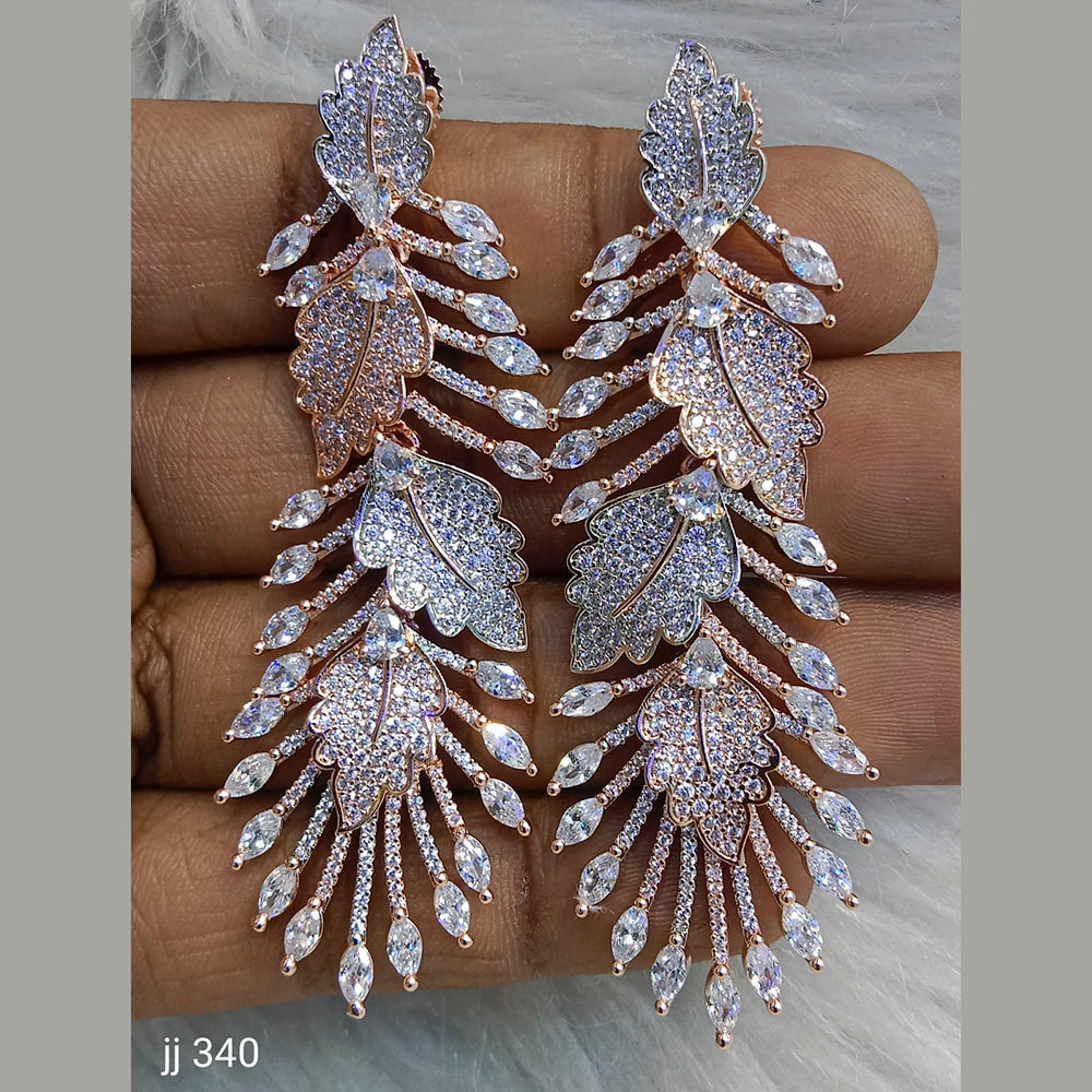 Jain Jewellers Ad Stone Dangler Earrings