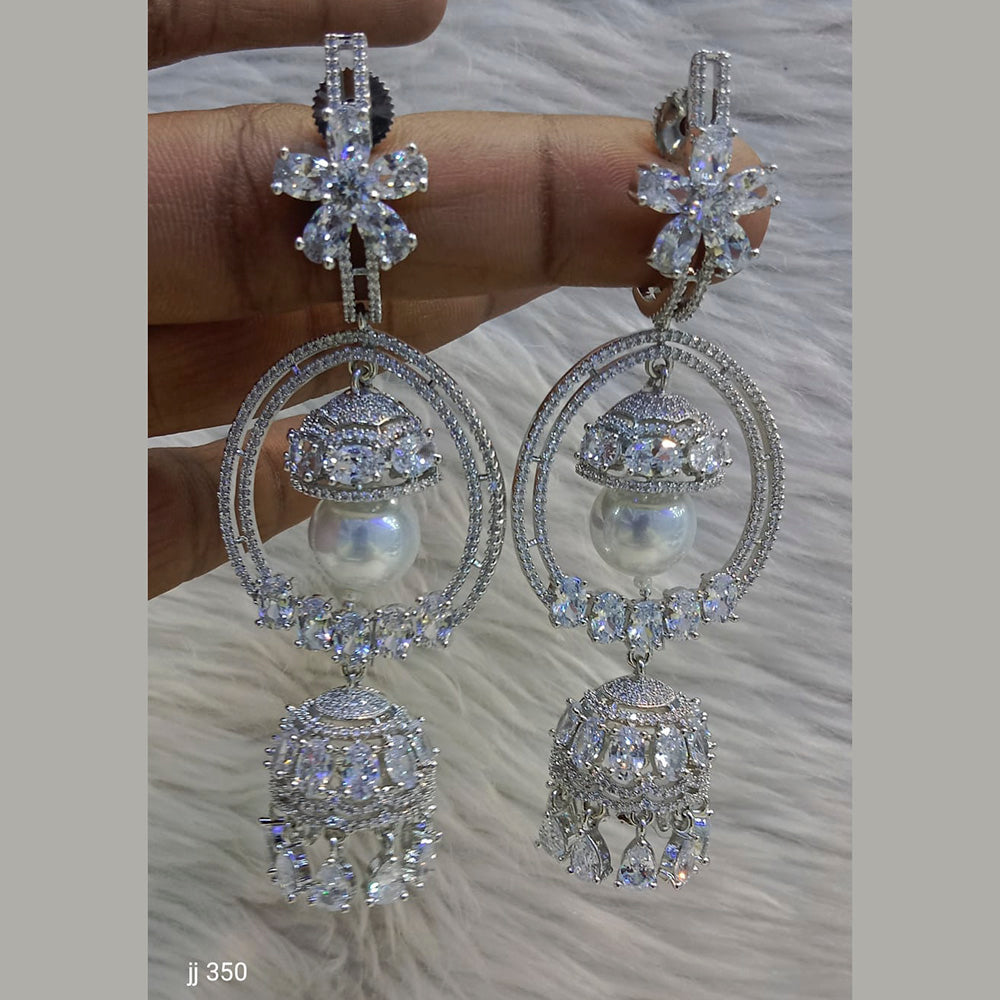 Jain Jewellers Ad Stone Dangler Earrings
