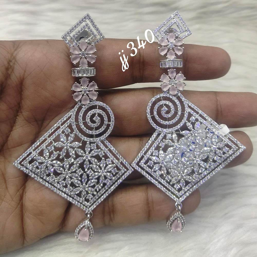 Jain Jewellers Ad Stone Dangler Earrings
