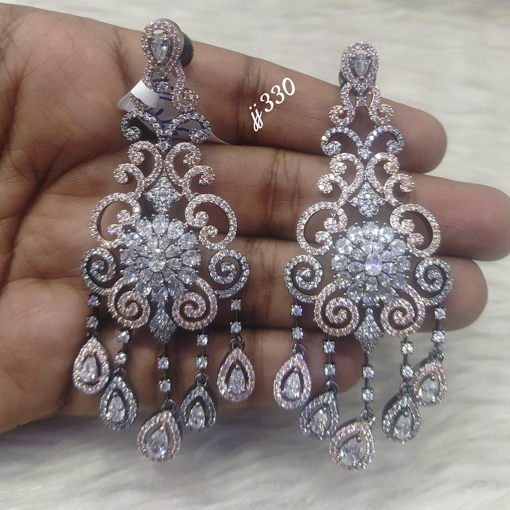 Jain Jewellers Ad Stone Dangler Earrings