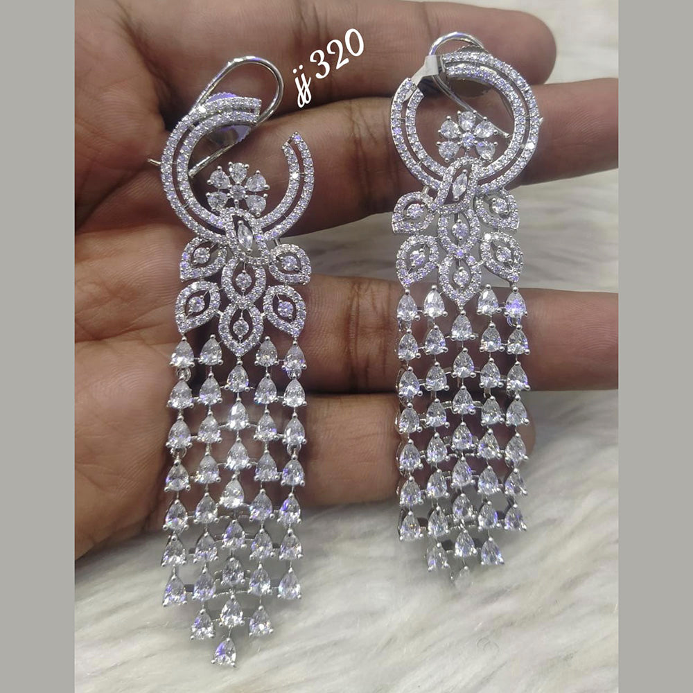 Jain Jewellers Ad Stone Dangler Earrings