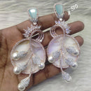 Jain Jewellers Ad Stone Dangler Earrings