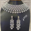 Jain Jewellers Gold Plated American Diamond Necklace Set