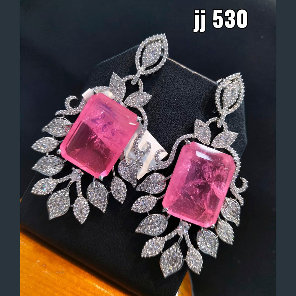 Jain Jewellers Ad Stone Dangler Earrings