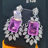 Jain Jewellers Ad Stone Dangler Earrings