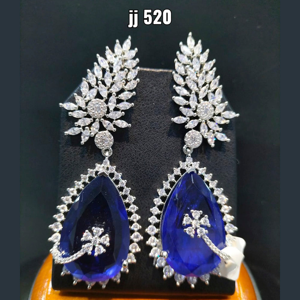 Jain Jewellers Ad Stone Dangler Earrings