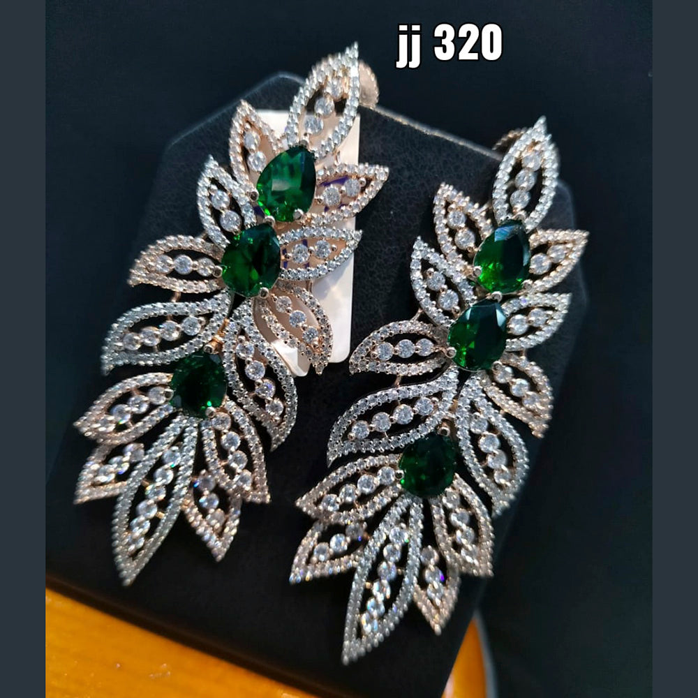 Jain Jewellers Ad Stone Dangler Earrings