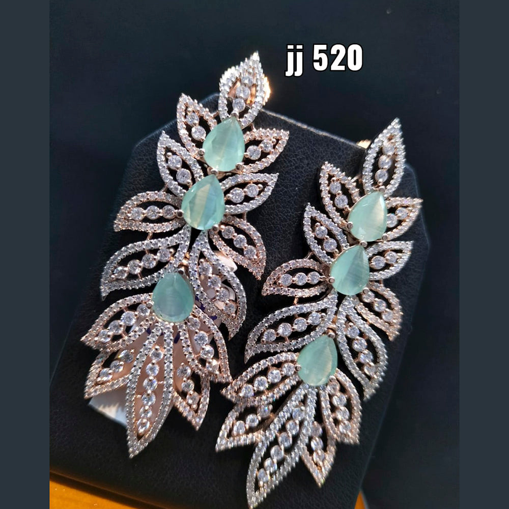 Jain Jewellers Ad Stone Dangler Earrings