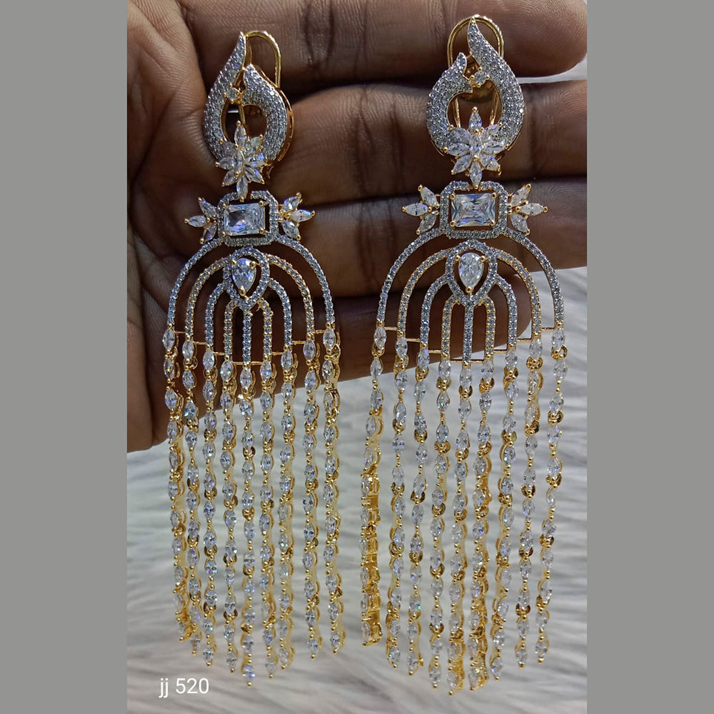Jain Jewellers Ad Stone Dangler Earrings
