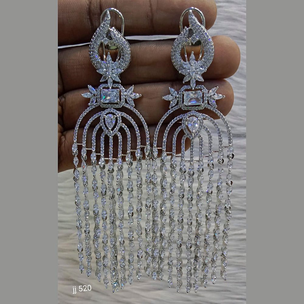Jain Jewellers Ad Stone Dangler Earrings