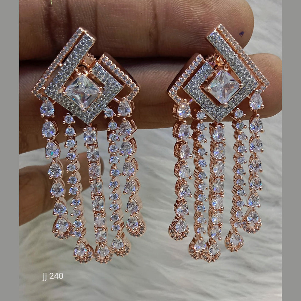 Jain Jewellers Ad Stone Dangler Earrings
