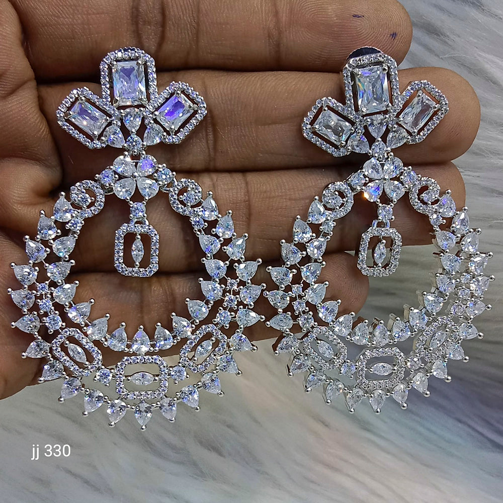 Jain Jewellers Ad Stone Dangler Earrings