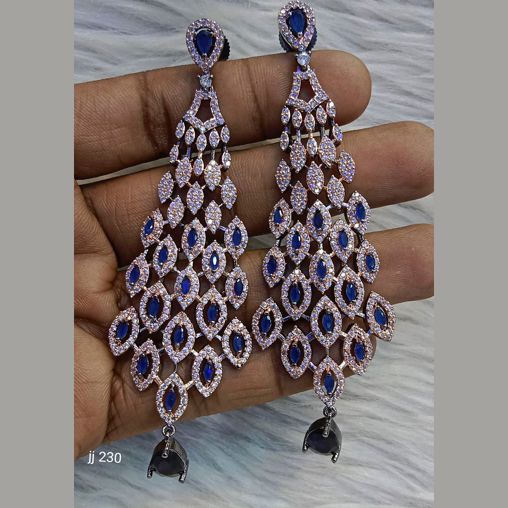 Jain Jewellers Ad Stone Dangler  Earrings