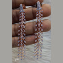 Jain Jewellers Ad Stone Dangler  Earrings