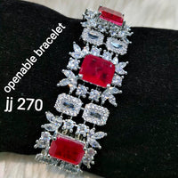 Jain Jewellers AD Stone Openable Bracelet