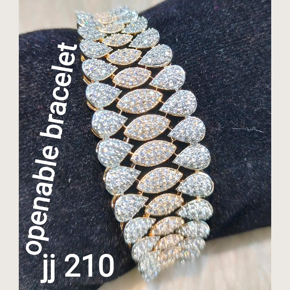 Jain Jewellers AD Stone Openable Bracelet