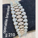 Jain Jewellers AD Stone Openable Bracelet
