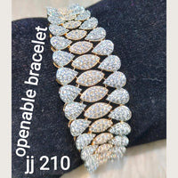 Jain Jewellers AD Stone Openable Bracelet