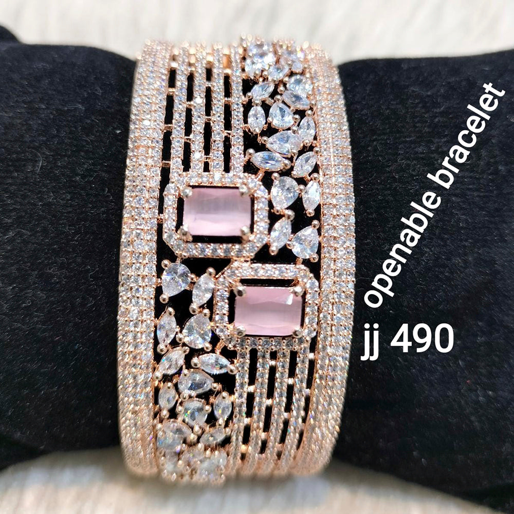 Jain Jewellers AD Stone Openable Bracelet