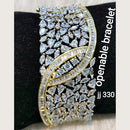 Jain Jewellers AD Stone Openable Bracelet