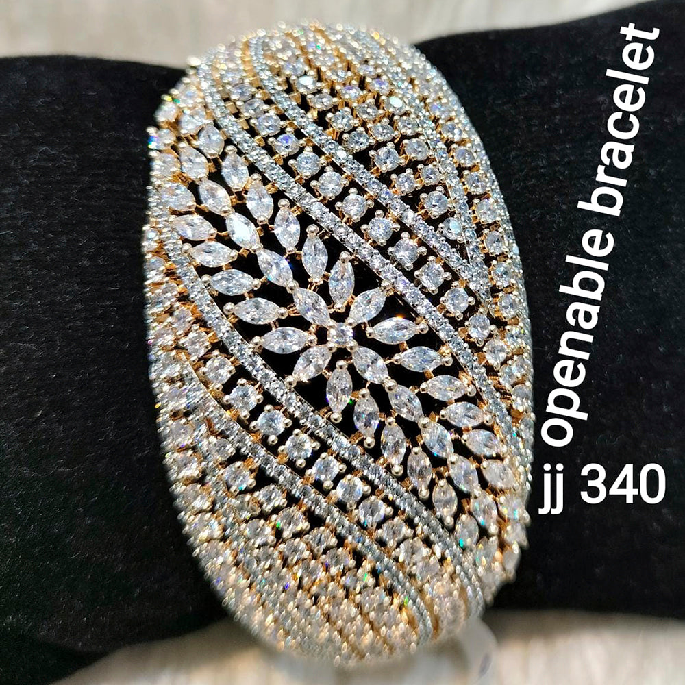 Jain Jewellers AD Stone Openable Bracelet