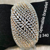 Jain Jewellers AD Stone Openable Bracelet