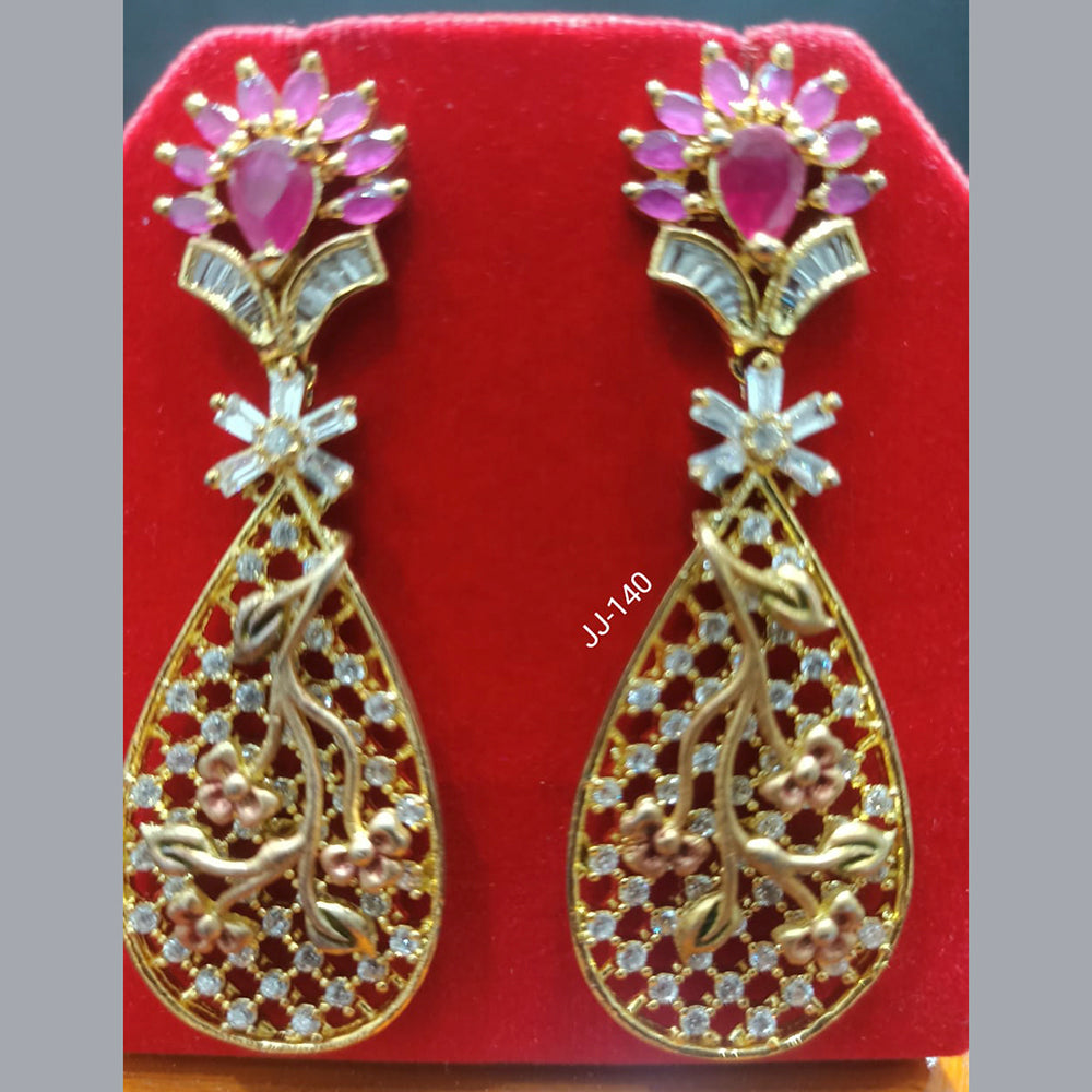 Jain Jewellers Ad Stone Dangler Earrings
