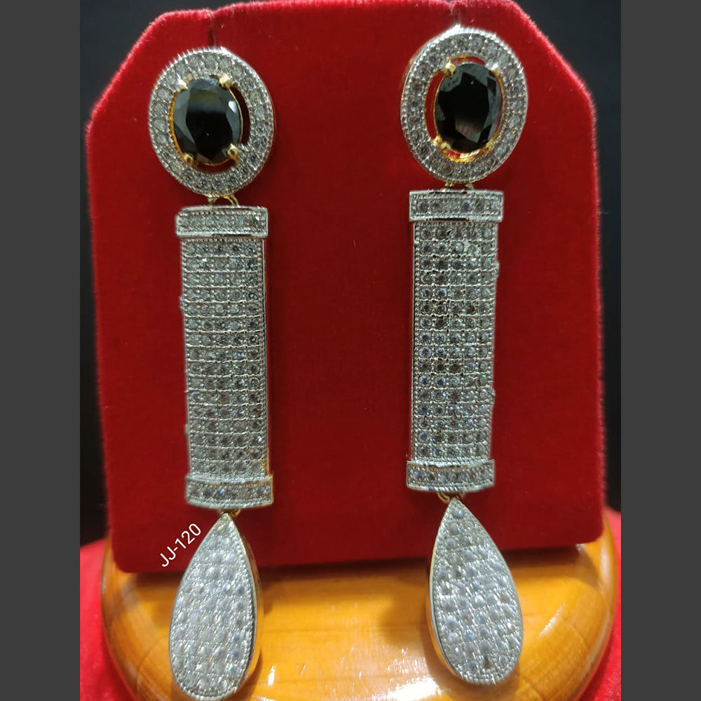 Jain Jewellers Ad Stone Dangler Earrings