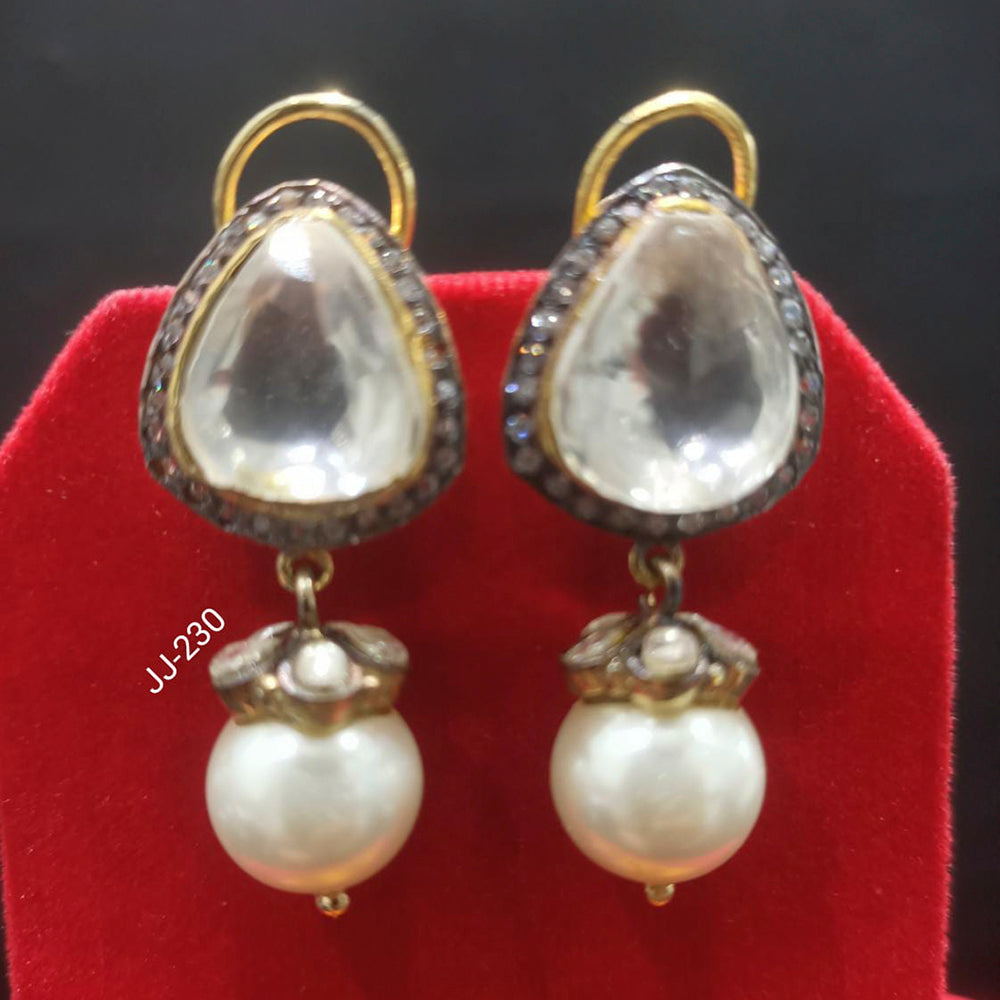 Jain Jewellers Ad Stone Dangler Earrings