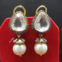 Jain Jewellers Ad Stone Dangler Earrings