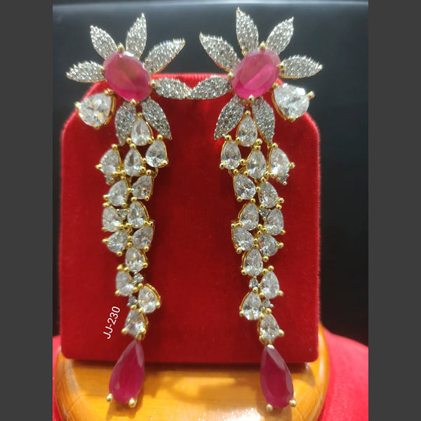 Jain Jewellers Ad Stone Dangler Earrings