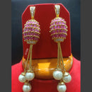 Jain Jewellers Ad Stone Dangler Earrings