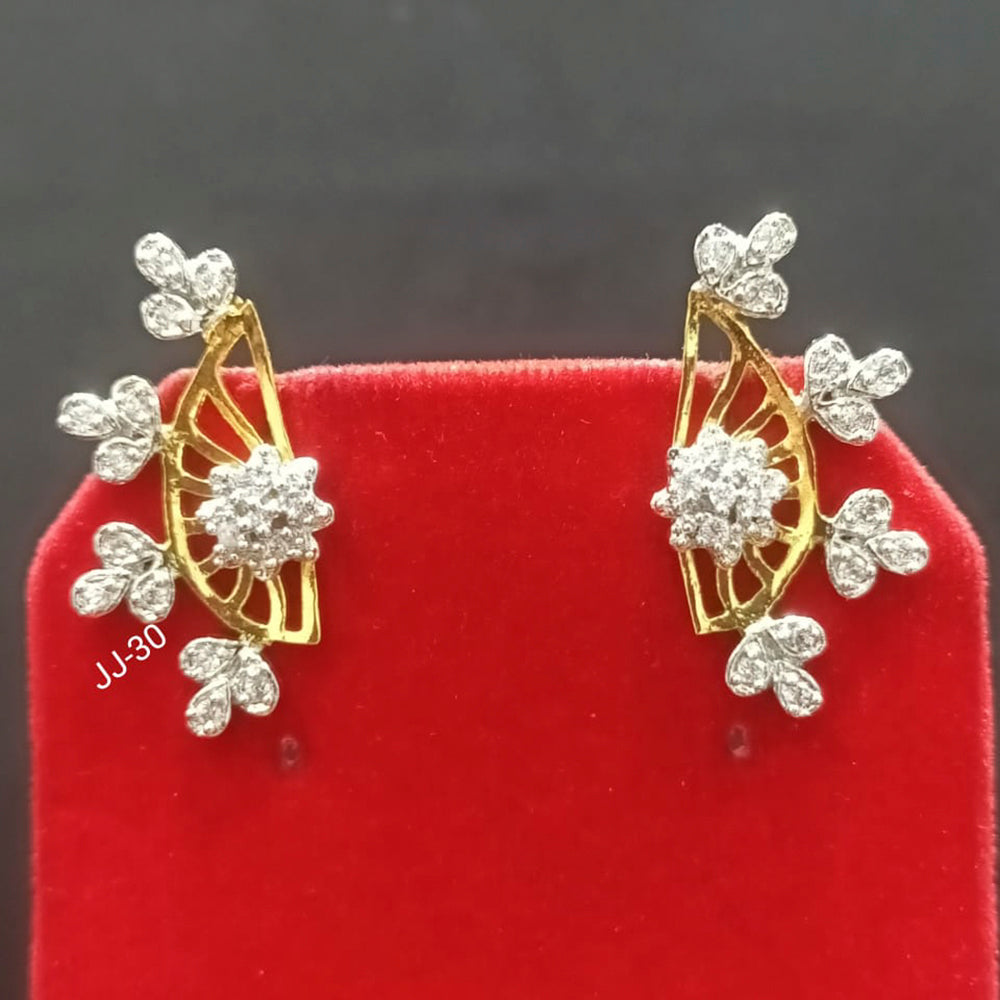 Jain Jewellers Ad Stone Dangler Earrings