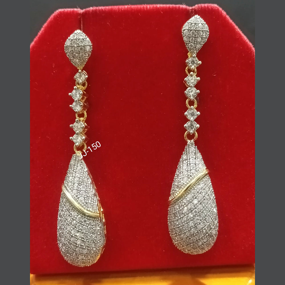 Jain Jewellers Ad Stone Dangler Earrings