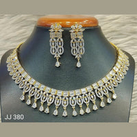 Jain Jewellers American Diamond Jewellery Necklace Set