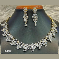 Jain Jewellers American Diamond Jewellery Necklace Set