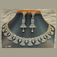 Jain Jewellers American Diamond Jewellery Necklace Set