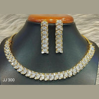 Jain Jewellers American Diamond Jewellery Necklace Set